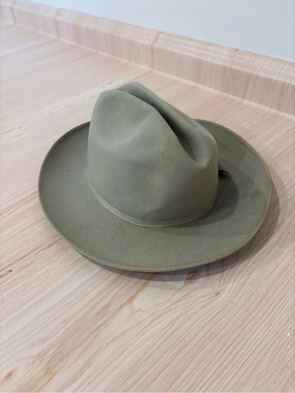 Stetson Wide-Brim Felt Fedora Hat